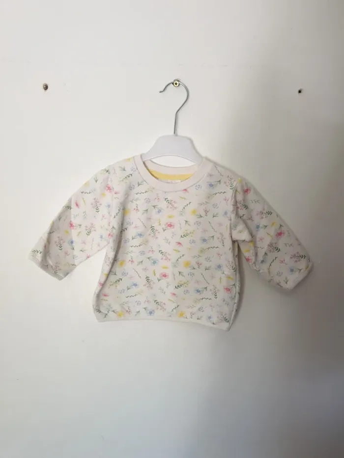 Sweat chaud fleuri A1284