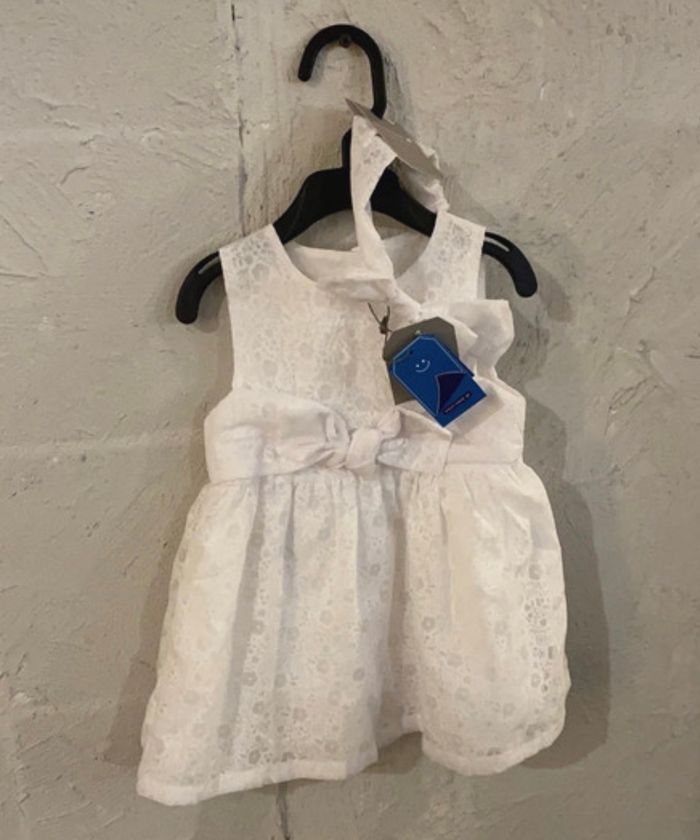 Robe de cérémonie 12 mois avec bandeau - photo numéro 2