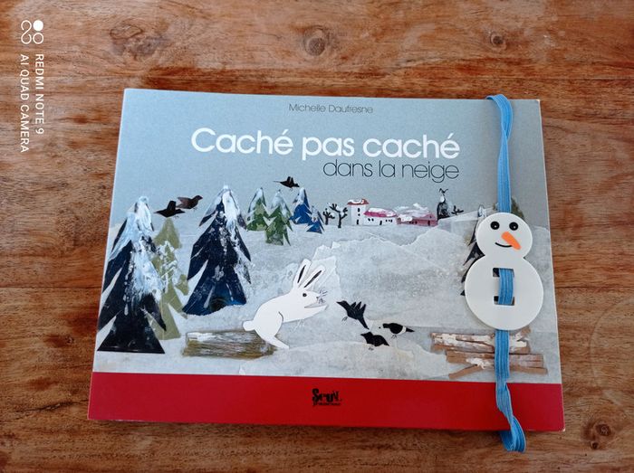 Livre enfant Caché pas caché dans la neige, Seuil Jeunesse