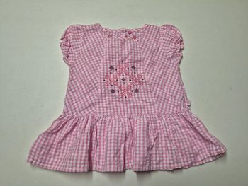 Robe courte rose