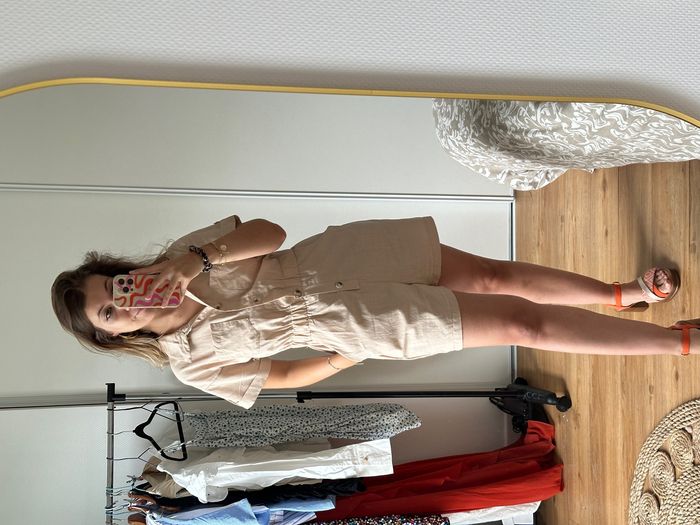 Combi short beige - photo numéro 3