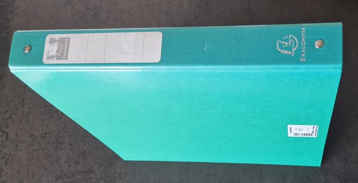 Classeur Exacompta FSC + 50 pochettes transparentes - Excellent état - photo numéro 4