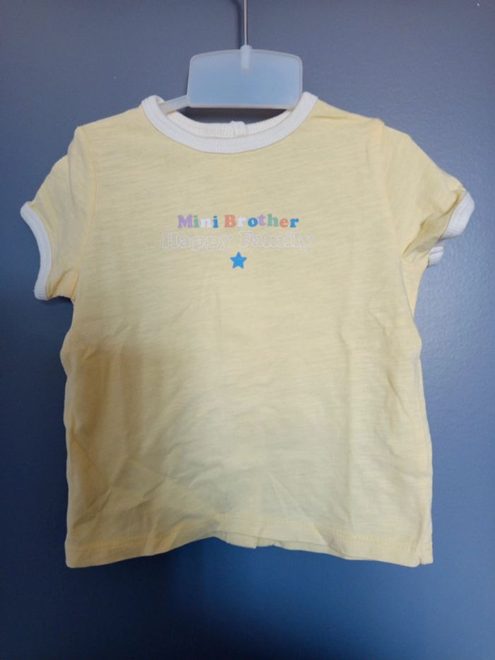 Lot t-shirt 6 mois - photo numéro 2