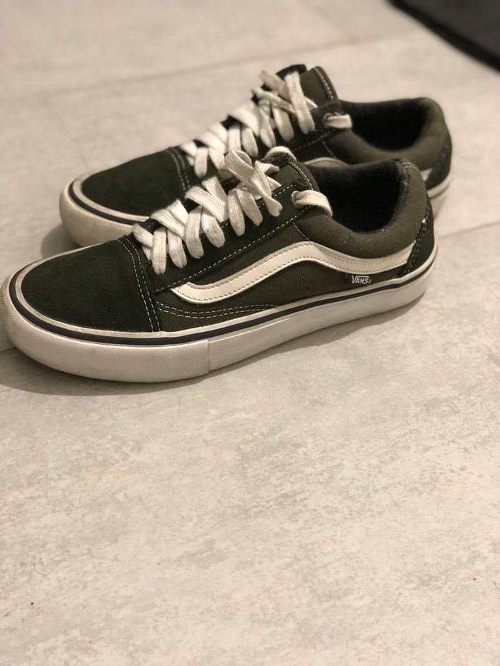 Vans Kaki/Vert T39 - photo numéro 2