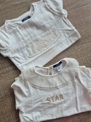 Lot T-shirts de fêtes Okaïdi 6 ans en excellent état !