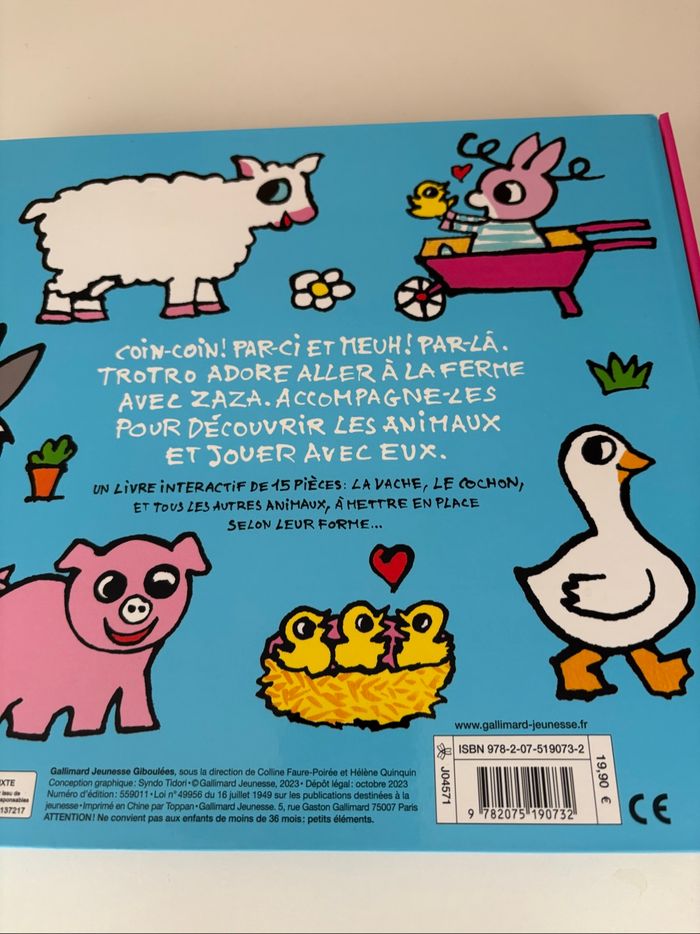 Puzzle la petite ferme de trotro - photo numéro 6