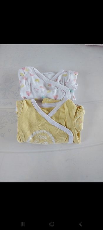 Lot de 2 bodys manche longue