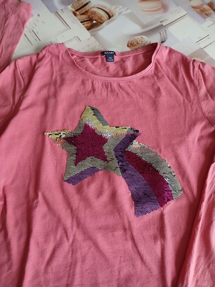 Tee-shirt ML "Kiabi " 12 ans. - photo numéro 2