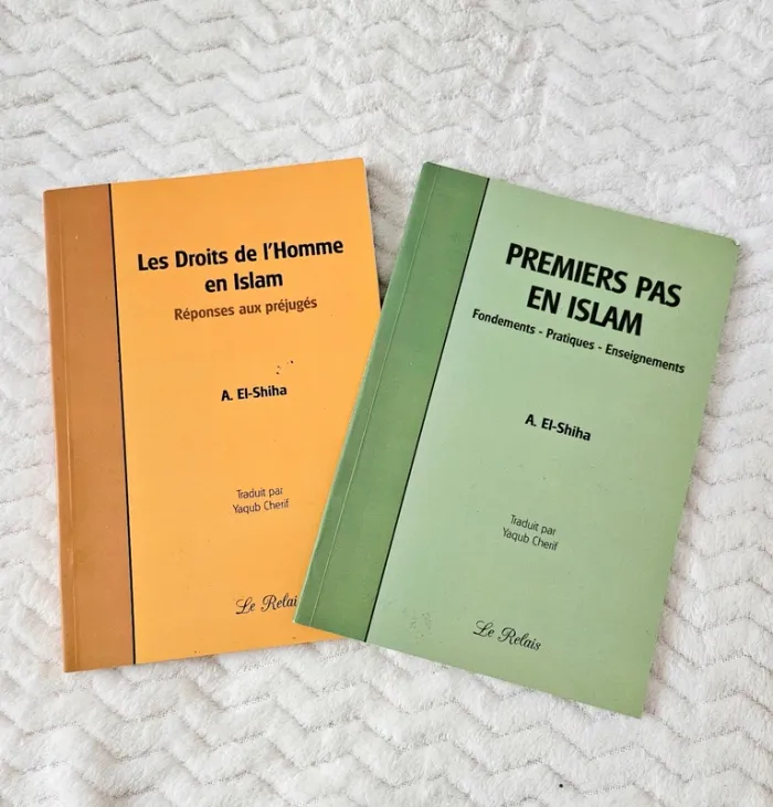 Lot de 2 livres sur l'islam