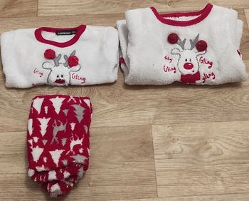 Lot 2 pyjamas noël bébé 🦌