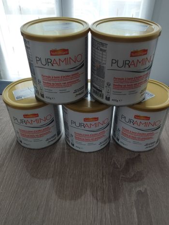 Lait Puramino bébé allergique