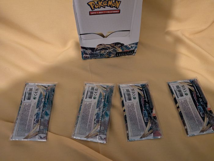 4 boosters EB12 - Tempête Argentée Pokémon - photo numéro 2