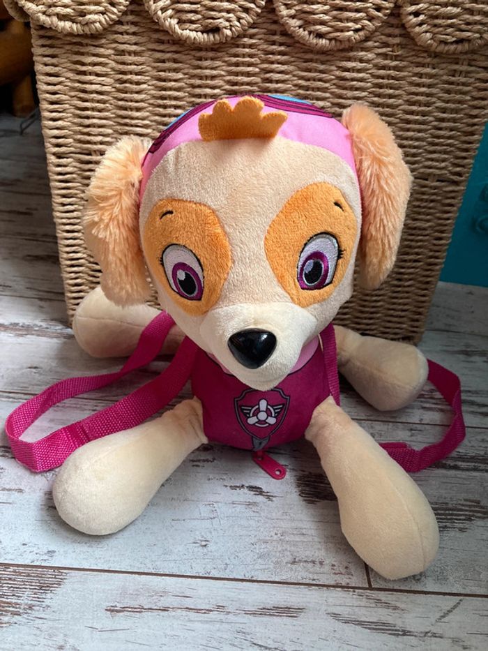 Sac à dos peluche la Pat Patrouille