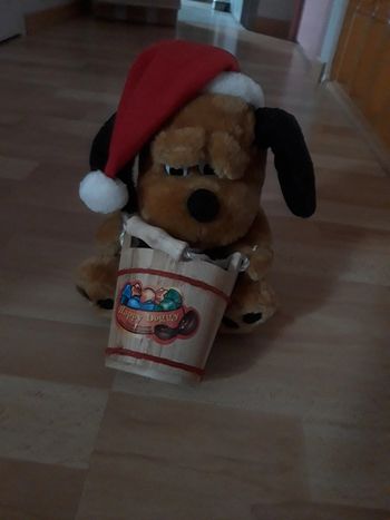 Peluche chien à garnir