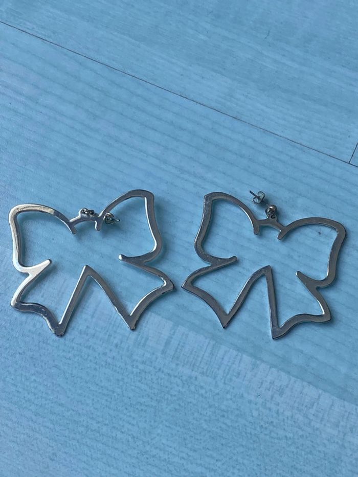 Boucles d’oreilles en forme de noeud les nereides - photo numéro 4