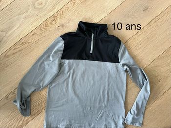 T-shirt technique Crivit 10-12 ans