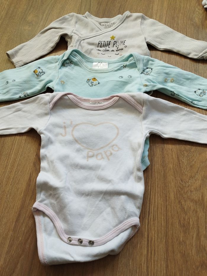 Lot 3 bodies 6 mois