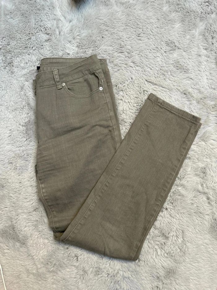 Pantalon marron clair taille 38