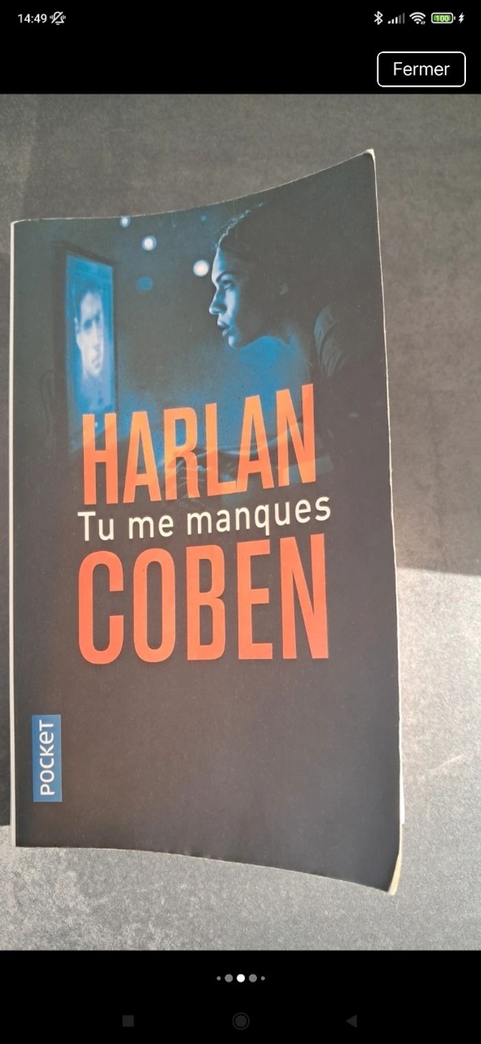Lot ou à l'unité de livre Harlan Coben - photo numéro 4