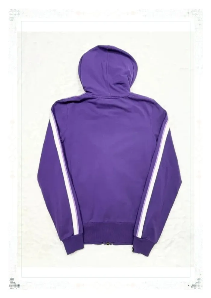 Nike veste de survêtement violet femme taille S coton élasthanne - photo numéro 2