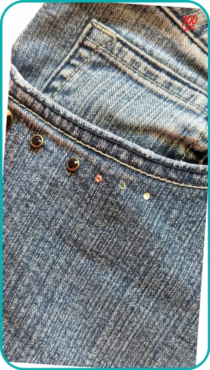 Jeans femme droit Complices 46 - photo numéro 5