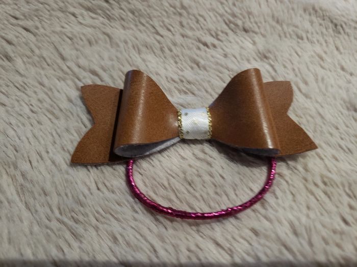 Lot de 2 nœuds élastique à cheveux - photo numéro 4