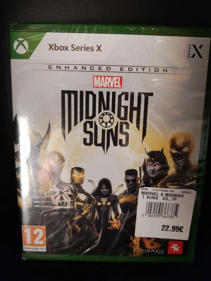 Midnight Suns Xbox Series X neuf sous blister