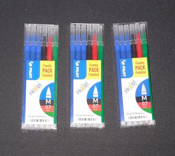 Recharges pilot frixion