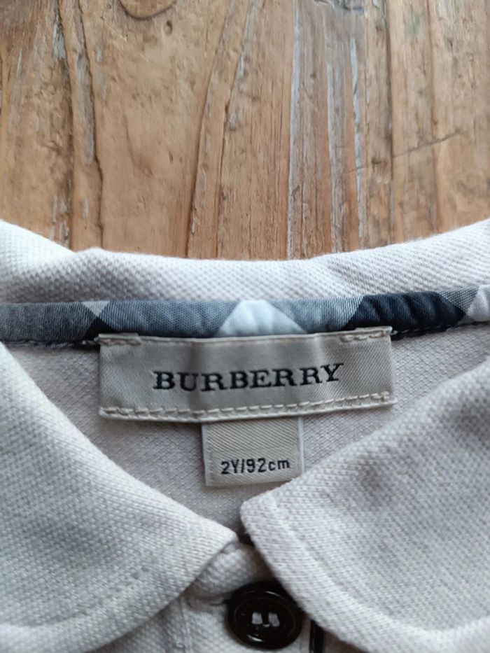 Polo beige fille 2 ans Burberry - photo numéro 5