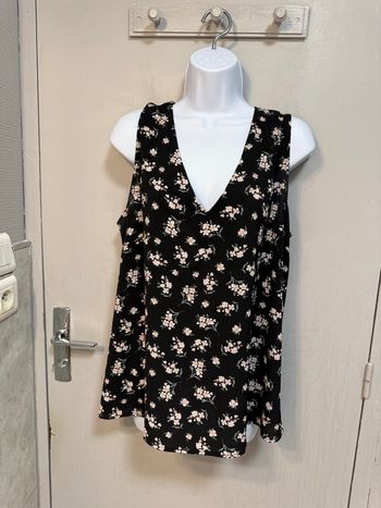 Blouse à fleur taille L