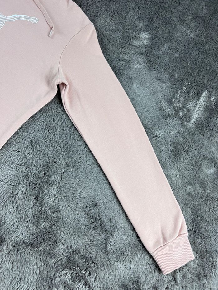 Sweat à Capuche Puma Beige Taille S - photo numéro 9