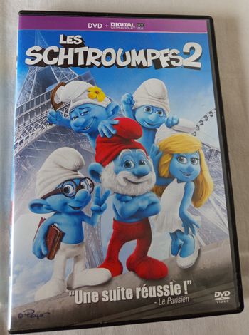 DVD " Les schtroumpfs 2 "