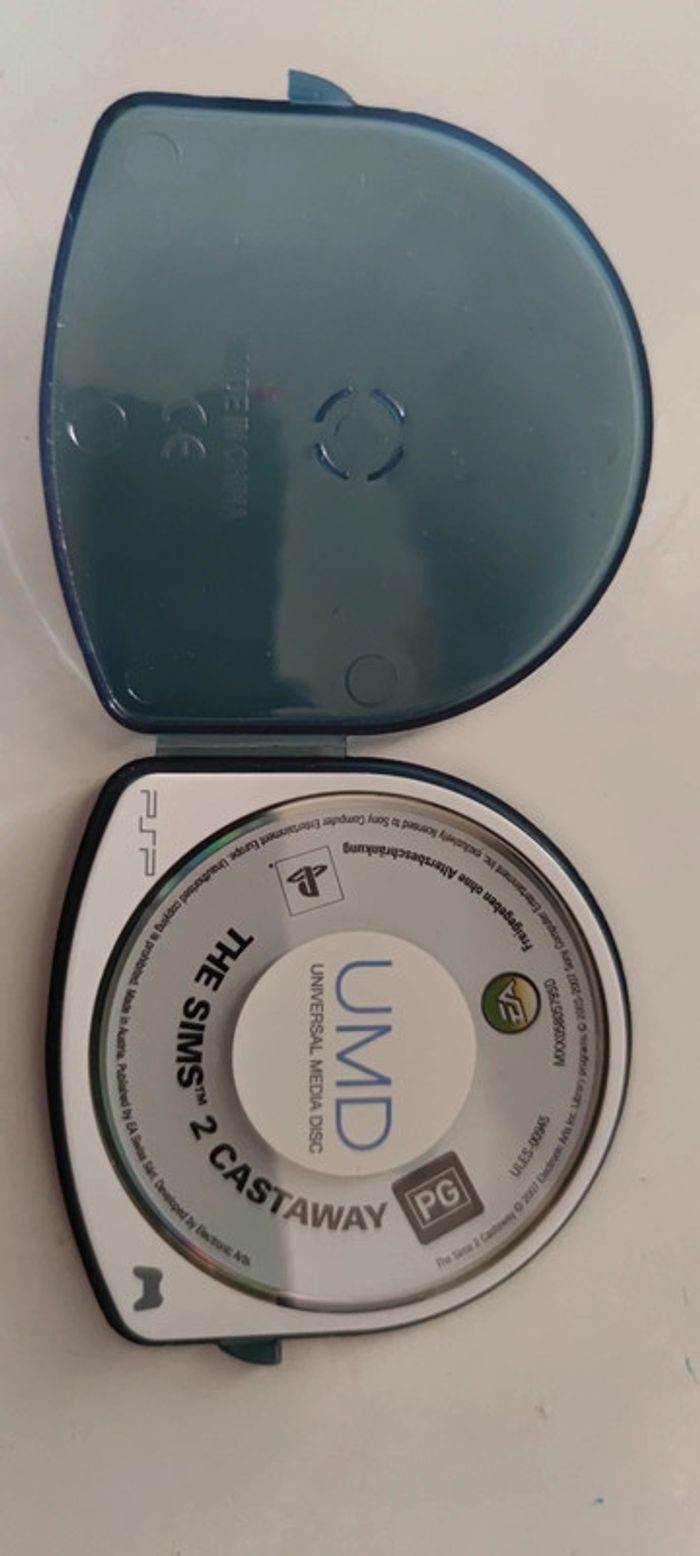 Jeu PSP les Sims les naufragés