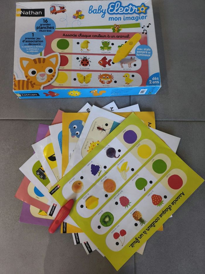 Baby Electro mon imagier de Nathan