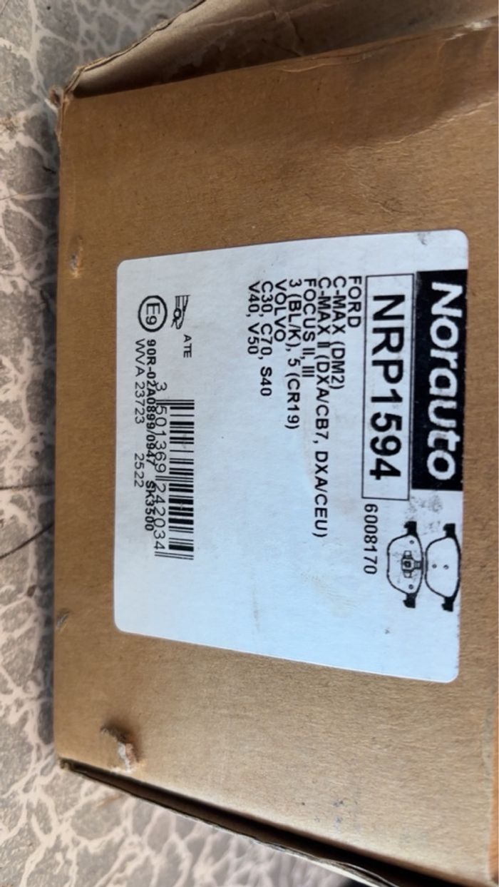 Plaquette de frein - photo numéro 2