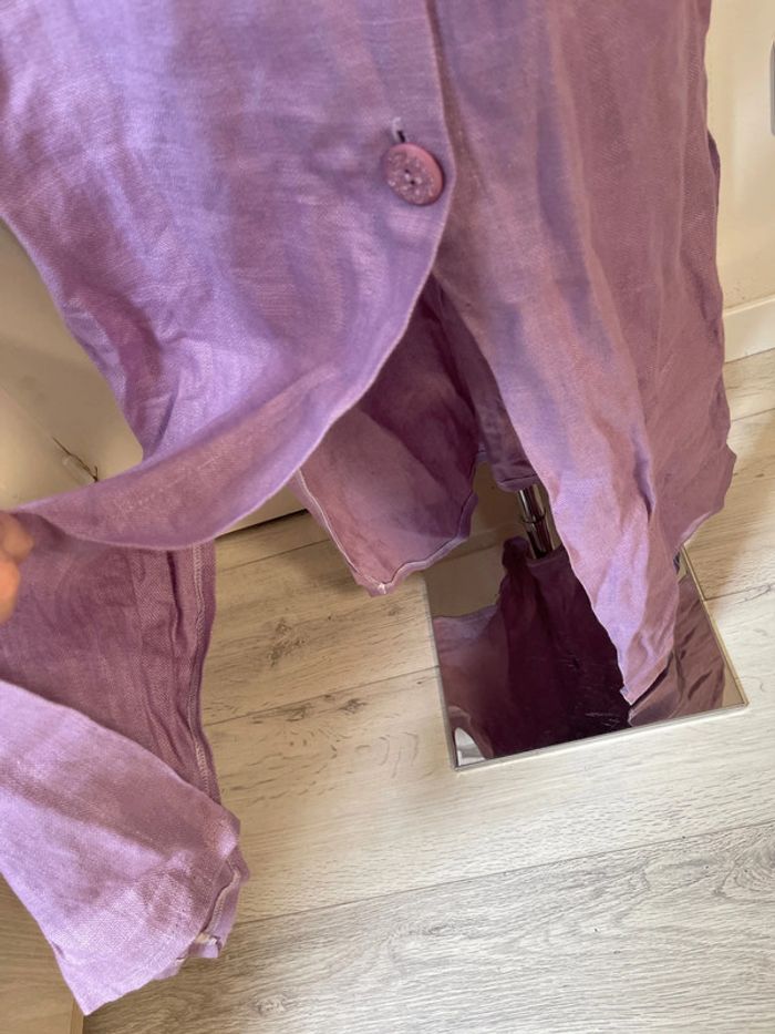 Robe brodée lilas - photo numéro 14