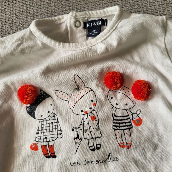 Ensemble bébé fille 6 mois kiabi et h&m - photo numéro 3
