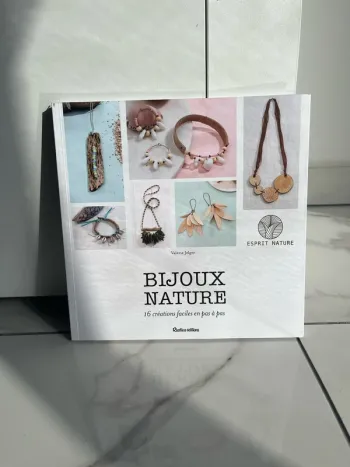 Livre créations bijoux nature