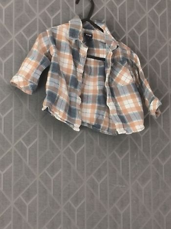 Chemise en flanelle à carreaux