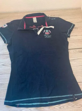 Polo  Fouganza  Équitation,  Taille  40,  Très  Bon  État
