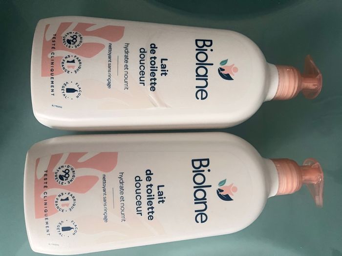 Lait de toilette biolane