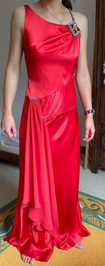 Robe soirée rouge 38