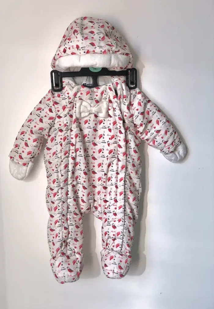 Combipilote / combinaison chaude fille