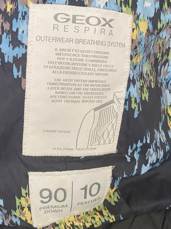 Doudoune noire Geox - Taille XS