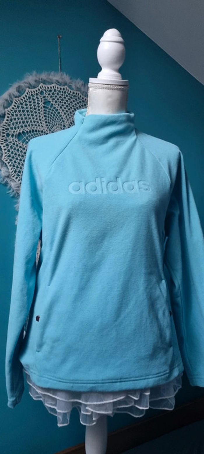Sweat sport bleu adidas