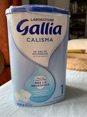 Lait gallia calisma 1