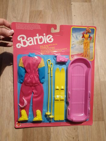 Luge Barbie ensemble complet