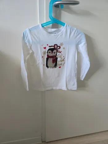 T-shirt manches longues taille 4ans inextenso
