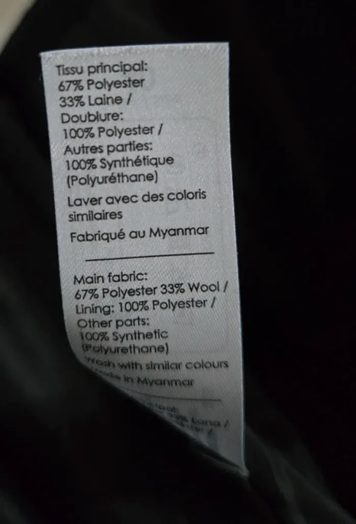 Manteau cache cache neuf ! - photo numéro 7