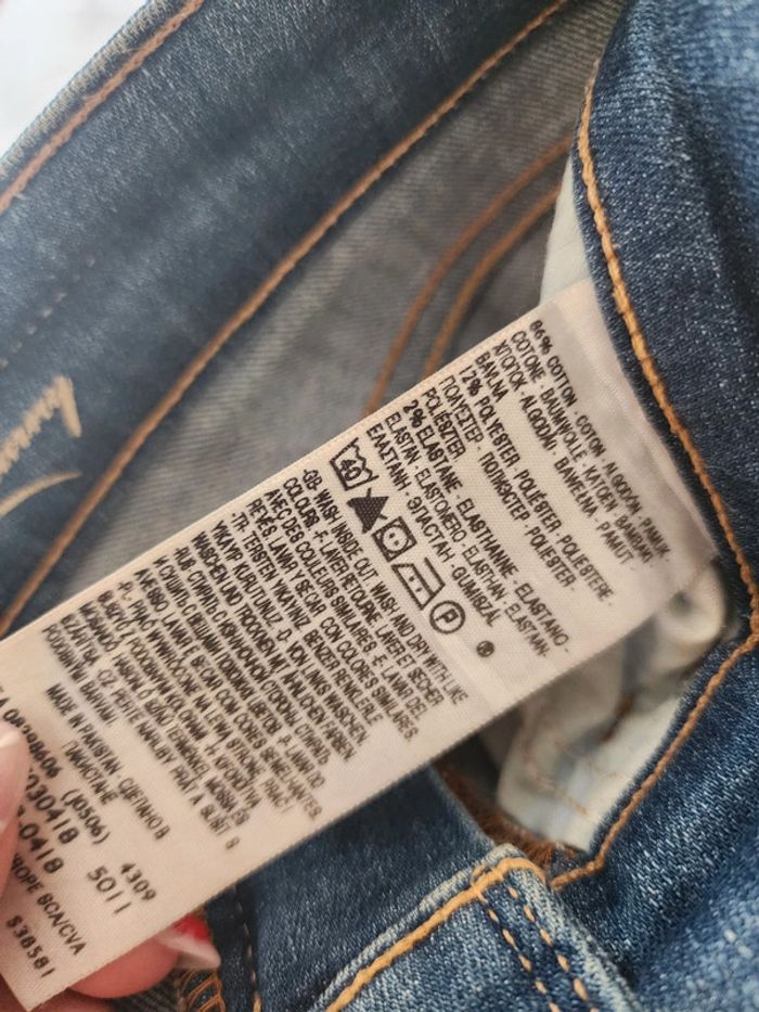 Jean Levis skinny demi curve vintage - photo numéro 5